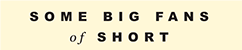 SHORT fan